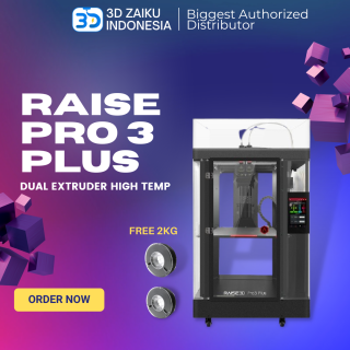 Raise 3D Pro 3 PLUS CoreXY Big Size Dual Extruder High Temp 3D Printer